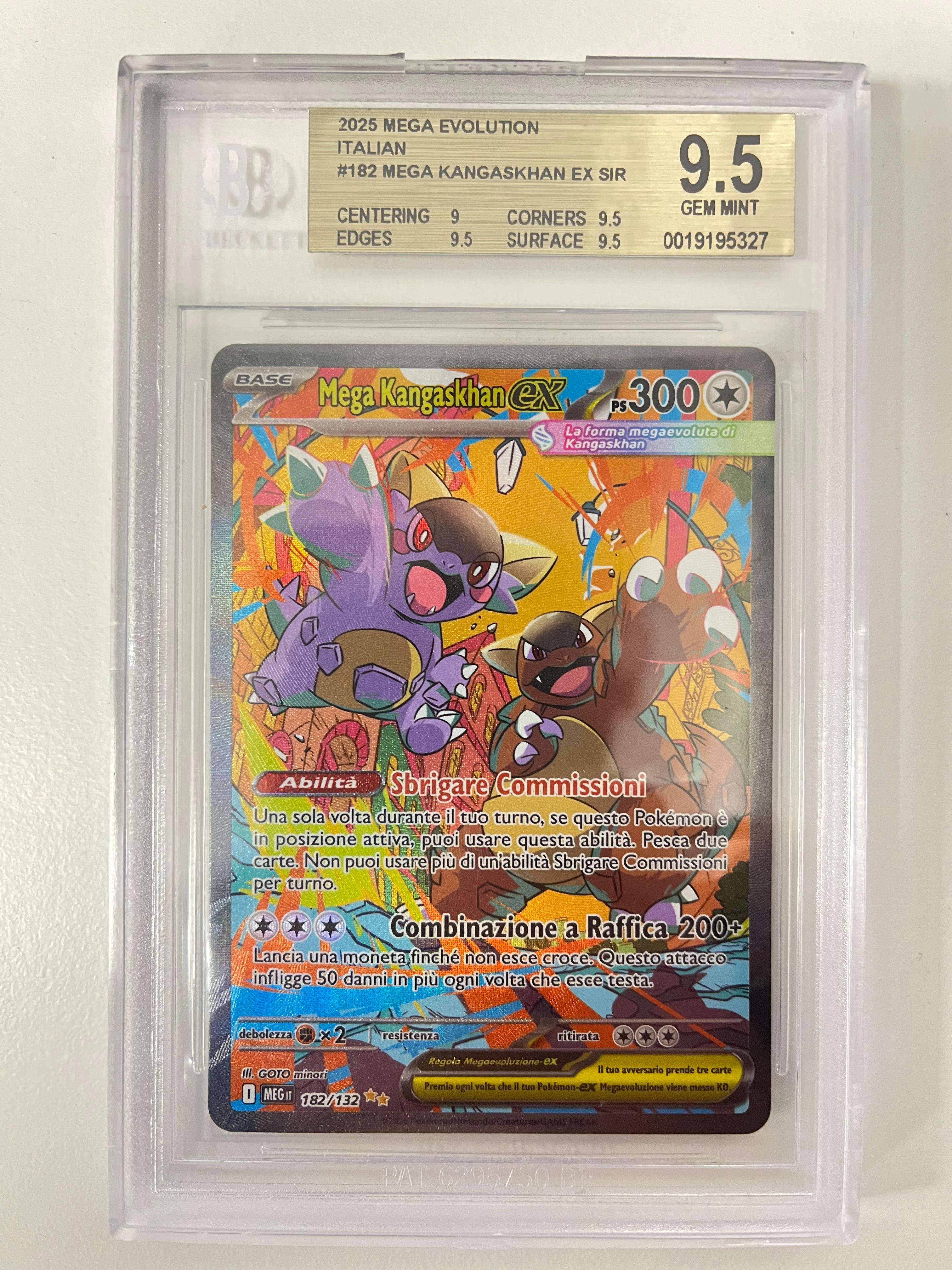 Mega Kangaskhan Ex Megaevoluzione ITA BGS 9.5